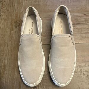 Common Projects Woman Slip On Suede Off White Shoes - NWT Size 40